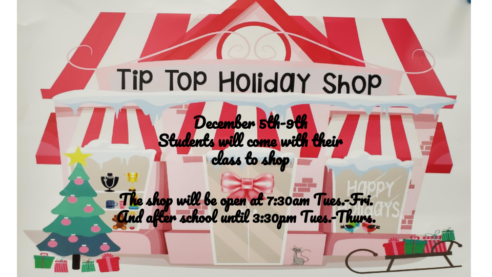  Tip Top Holiday Shop